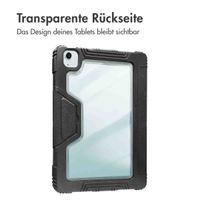 Accezz Rugged Trifold Klapphülle Apple iPad Air 11 Zoll (2025) M3 / (2024) M2 / Air 5 (2022) / Air 4 (2020) - Schwarz