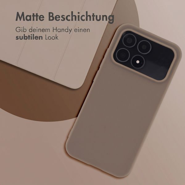 imoshion TPU Color Cover Xiaomi Poco F8 Pro - Braun