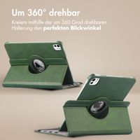 imoshion 360° drehbare Klapphülle für das iPad 10 (2022) 10.9 Zoll - Grün