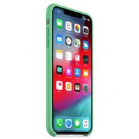 Apple Silikoncase Spearmint für das iPhone Xs Max