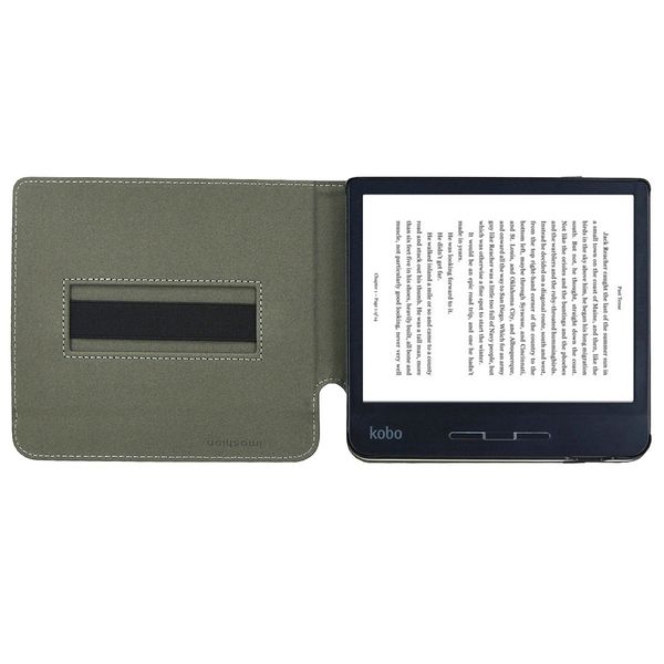 imoshion Stand Flipcase Kobo Libra H2O - Dunkelblau