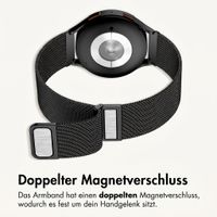 imoshion Mailändische Magnetarmband -   Universelle 20 mm Anschluss - Schwarz