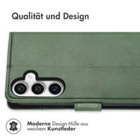 imoshion Luxuriöse Klapphülle Samsung Galaxy S23 FE - Grün