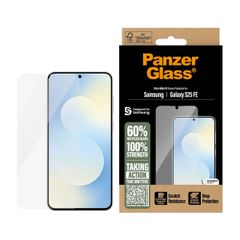PanzerGlass Ultra-Wide Fit Antibakterieller Displayschutz mit Applikator Samsung Galaxy S25 FE