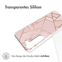 imoshion Design Hülle Samsung Galaxy S23 Plus - Pink Graphic