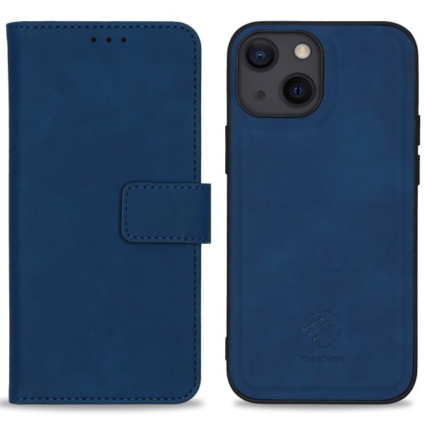 imoshion Abnehmbare luxuriöse Klapphülle 2-in-1 iPhone 13 Mini - Blau