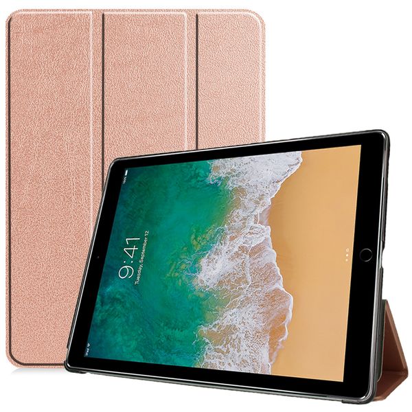 imoshion Trifold Klapphülle iPad Pro 12.9 (2017) / Pro 12.9 (2015) - Rose Gold