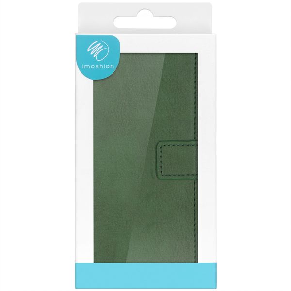 imoshion Luxuriöse Klapphülle Apple iPhone 12 Mini - Grün