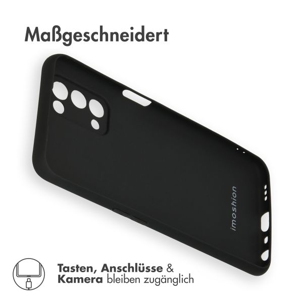 imoshion Color TPU Hülle für das Oppo A74 (5G) / A54 (5G) - Schwarz