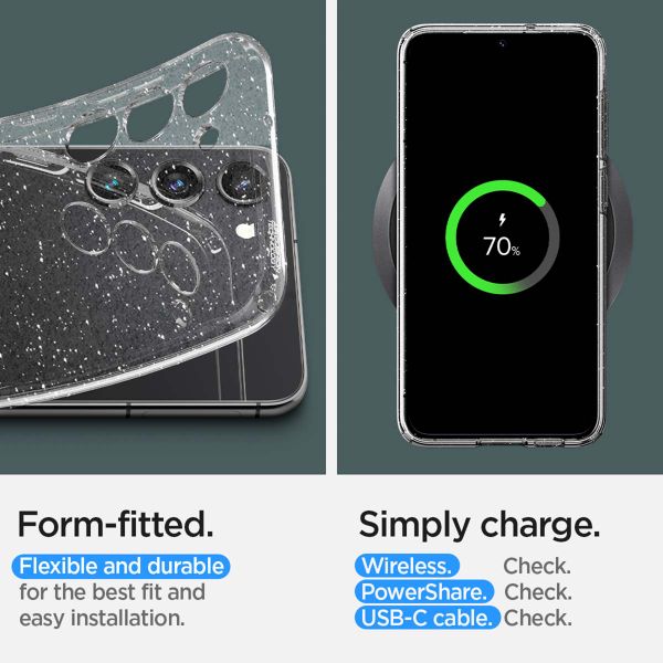 Spigen Liquid Crystal Case für das Samsung Galaxy S23 - Transparent
