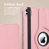 imoshion 360° drehbare Klapphülle Apple iPad Air 11 Zoll (2025) M3 / (2024) M2 / Air 5 (2022) / Air 4 (2020) / Pro 11 (2018/2020) - Rosa
