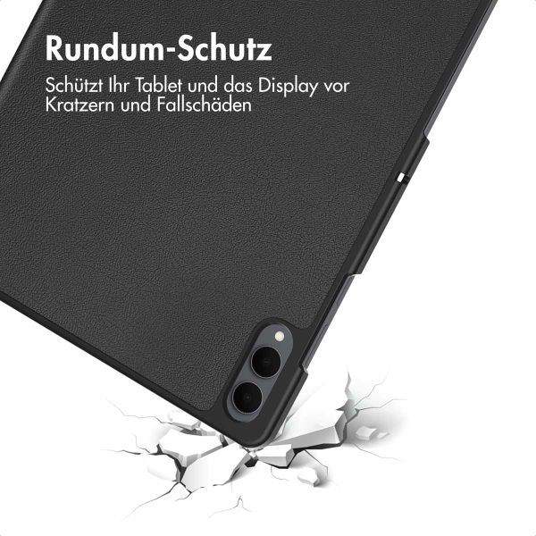 imoshion Trifold Klapphülle Samsung Galaxy Tab S11 Ultra - Schwarz