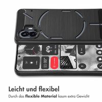 imoshion Brushed Back Cover Nothing Phone (2) - Schwarz