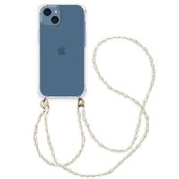 imoshion Handykette mit Perlen + ﻿Handgelenkschlaufe für das Apple iPhone 14 - Transparent