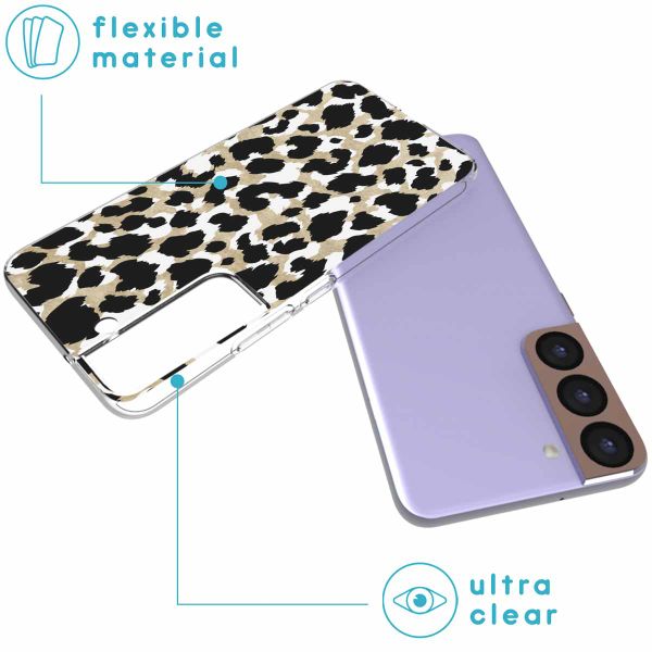 imoshion Design Hülle für das Samsung Galaxy S22 - Leopard