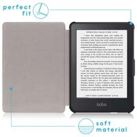 imoshion Slim Soft Case Klapphülle Kobo Clara 2E / Tolino Shine 4 - Rosé gold