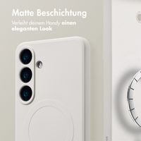imoshion Color Back Cover mit MagSafe für das Samsung Galaxy S25 Plus - Beige