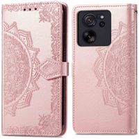 imoshion Mandala Klapphülle für das Xiaomi 13T / 13T Pro - Rose Gold