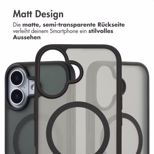 imoshion Color Guard Back Cover mit MagSafe Apple iPhone 17 - Schwarz