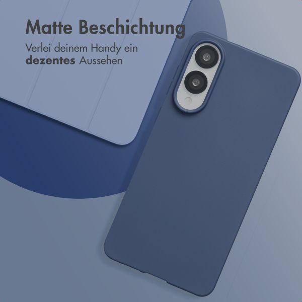 imoshion TPU Color Cover Samsung Galaxy S25 Edge - Dunkelblau