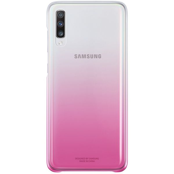 Samsung Original Gradation Cover Rosa für das Galaxy A70