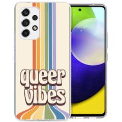 imoshion Design Hülle für das Samsung Galaxy A53 - Rainbow Queer vibes