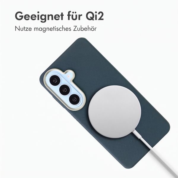 Accezz Mesh Backcover mit MagSafe Samsung Galaxy S26 - Dunkelblau