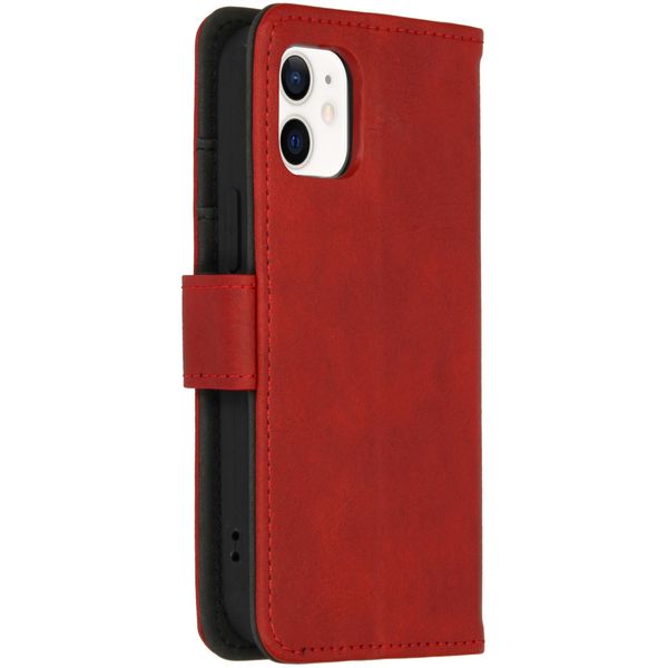 imoshion Luxuriöse Klapphülle Apple iPhone 12 Mini - Rot