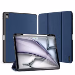 Dux Ducis Domo Klapphülle Apple iPad Air 13 Zoll (2025) M3 / (2024) M2 - Dunkelblau