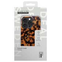 iDeal of Sweden Clear Case MagSafe Apple iPhone 15 Pro - Tortoise