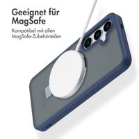 Accezz Ring Stand Backcover mit MagSafe Samsung Galaxy S24 - Blau