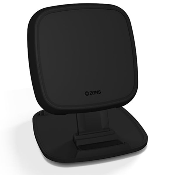 Zens Fast Wireless Charger Stand - Kabelloses Ladegerät - Mit Ladekabel - 10 Watt - Schwarz 