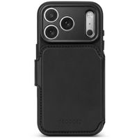 Decoded 2 in 1 Leather Klapphülle MagSafe Apple iPhone 18 Pro / 17 Pro - Black