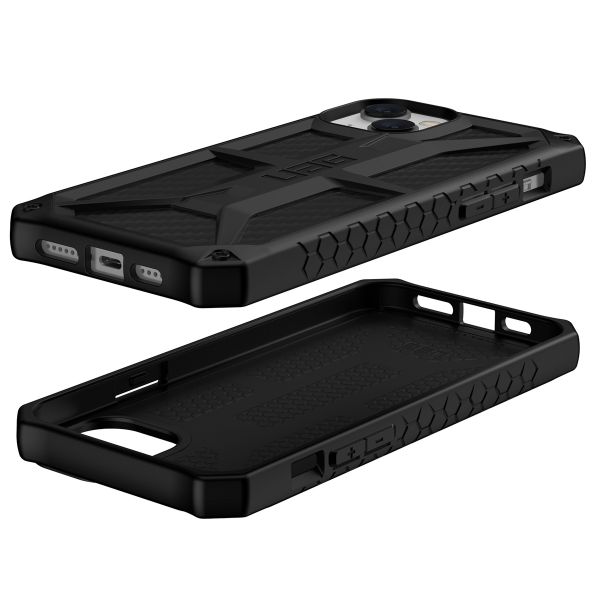 UAG Monarch Backcover für das Apple iPhone 14 Plus - Carbon Fiber