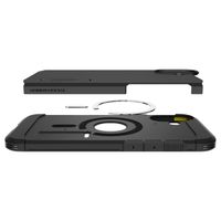 Spigen Tough Armor Backcover MagSafe Apple iPhone 16 - Schwarz