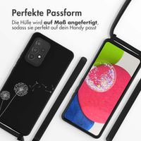 imoshion Silikonhülle design mit Band für das Samsung Galaxy A53 - Dandelion Black