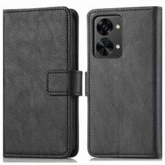 imoshion Luxuriöse Klapphülle OnePlus Nord 2T - Schwarz