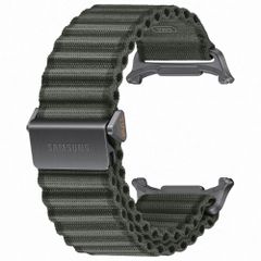 Samsung Trail Armband f&uuml;r Samsung Galaxy Watch Ultra 2 (2026) / Ultra (2024/2025) - Olive