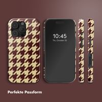 Selencia Vivid Rückabdeckung mit MagSafe Apple iPhone 16 Pro Max - Pied-de-Poule