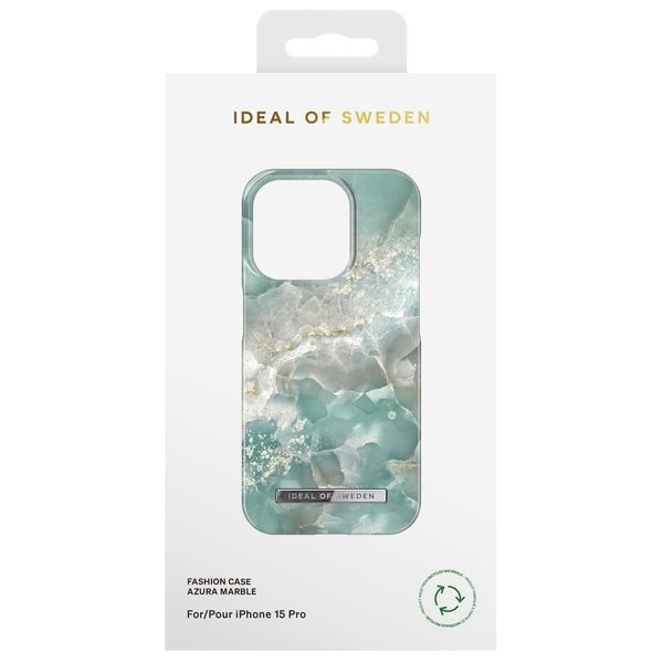 iDeal of Sweden Fashion Back Case Apple iPhone 15 Pro - Azura Marble