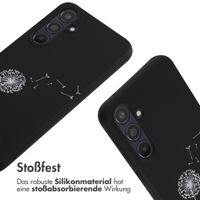 imoshion SilikonHülle design mit Band Samsung Galaxy A55 - Dandelion Black