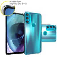 Accezz TPU Clear Cover für das Motorola Moto G71 - Transparent