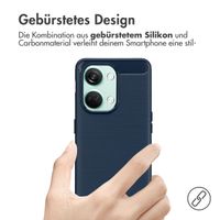 imoshion Brushed Back Cover für das OnePlus Nord 3 - Dunkelblau