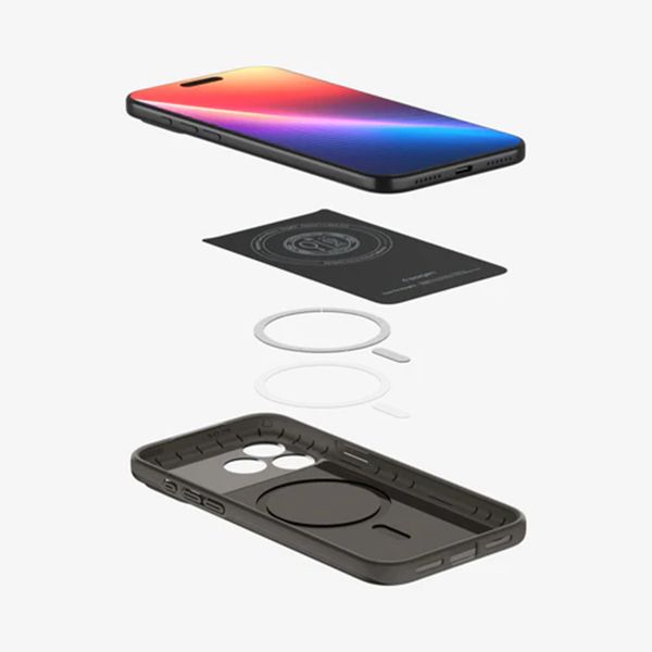 Spigen Thin Fit Backcover mit MagSafe Apple iPhone 17 Pro Max - Gunmetal