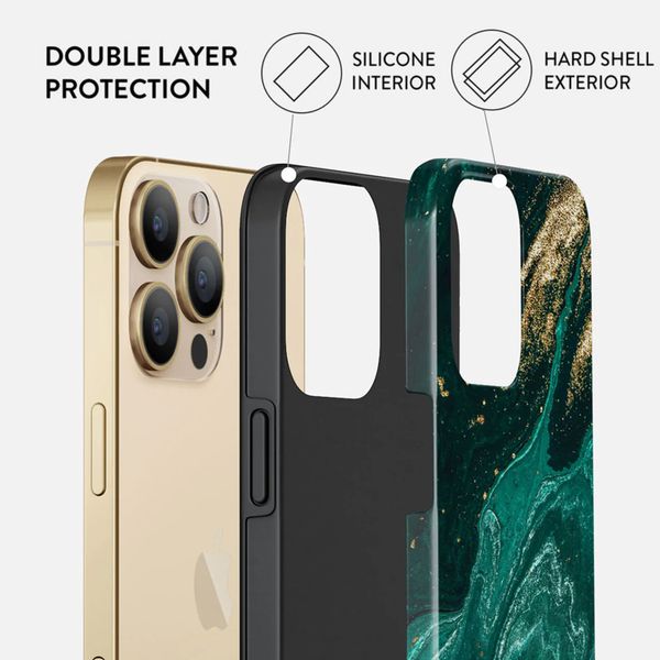 Burga Tough Back Cover für das iPhone 14 Pro Max - Emerald Pool