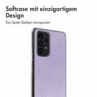 imoshion Design Hülle Samsung Galaxy A53 - Topo Lilac