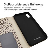 imoshion Design Klapphülle Apple iPhone Xr - Black And White Dots