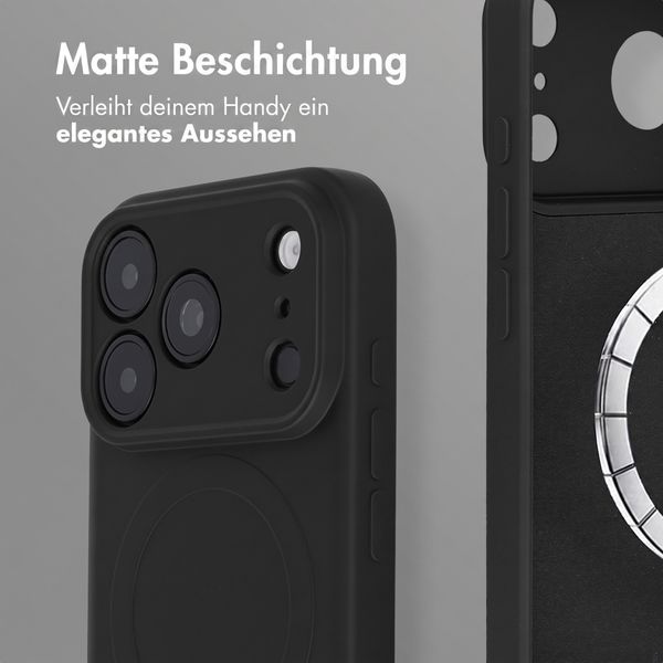 imoshion Color Back Cover mit MagSafe Apple iPhone 18 Pro / 17 Pro - Schwarz