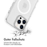 imoshion Sparkle Back Cover mit MagSafe für das Apple iPhone 16 Pro - Glitzer Transparent