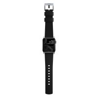 Nomad Active Pro Band für die Apple Watch Series 1 bis 10 / SE / Ultra (2) (44/45/46/49 mm) - Schwarz/Silber